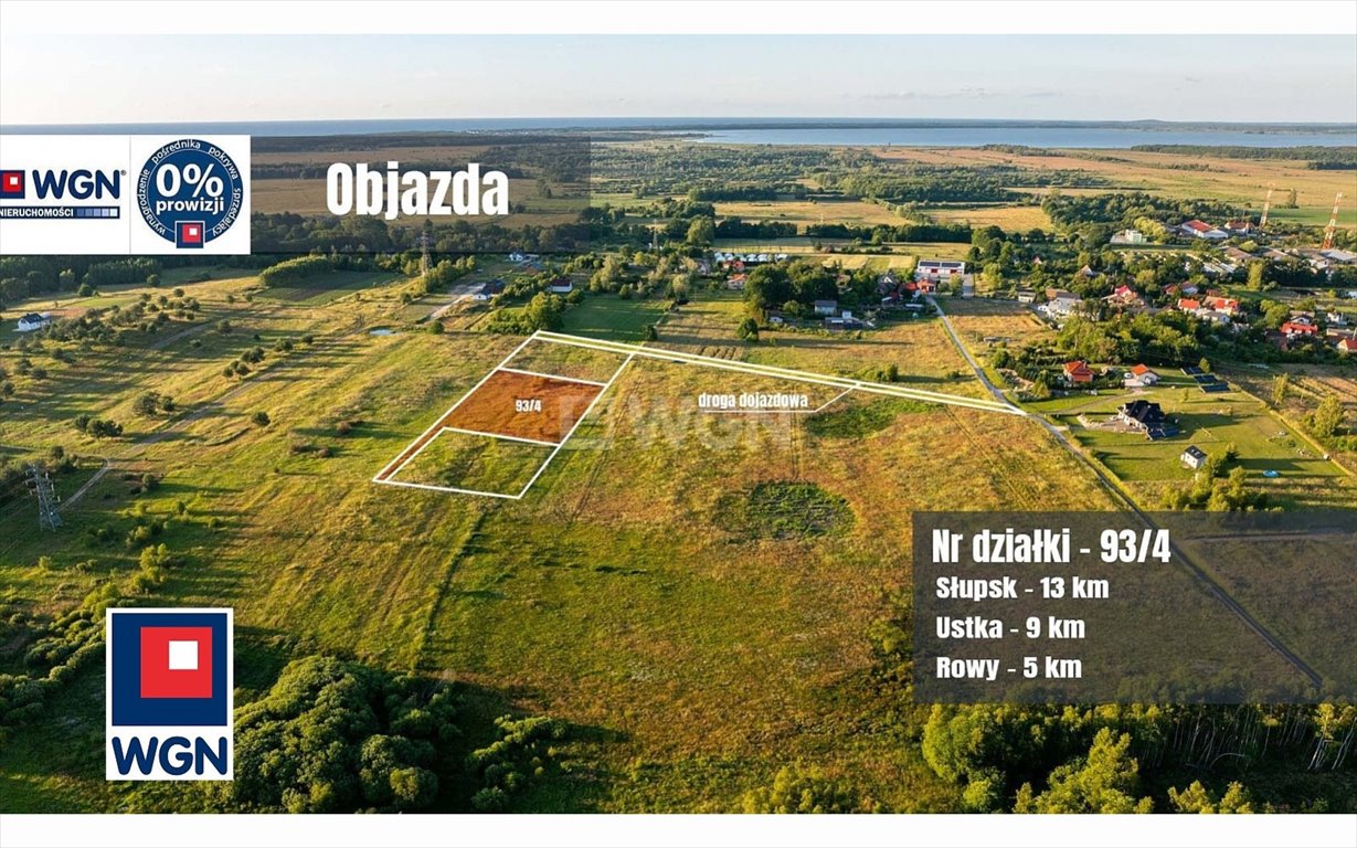 Działka siedliskowa na sprzedaż Objazda, Objazda  4 400m2 Foto 1