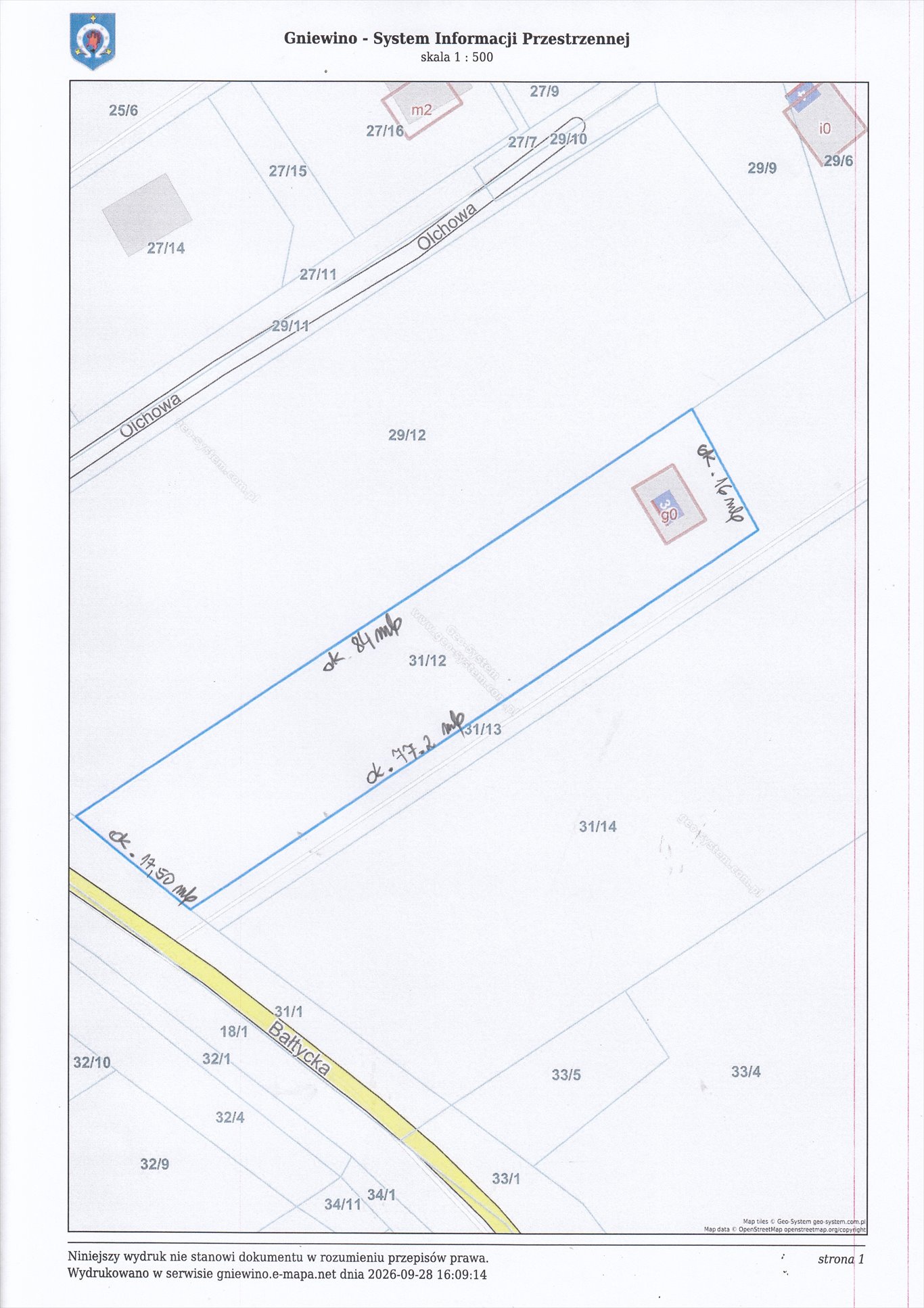 Działka 1231 m² nad Jeziorem Żarnowieckim - polecam Nadole  1 231m2 Foto 1
