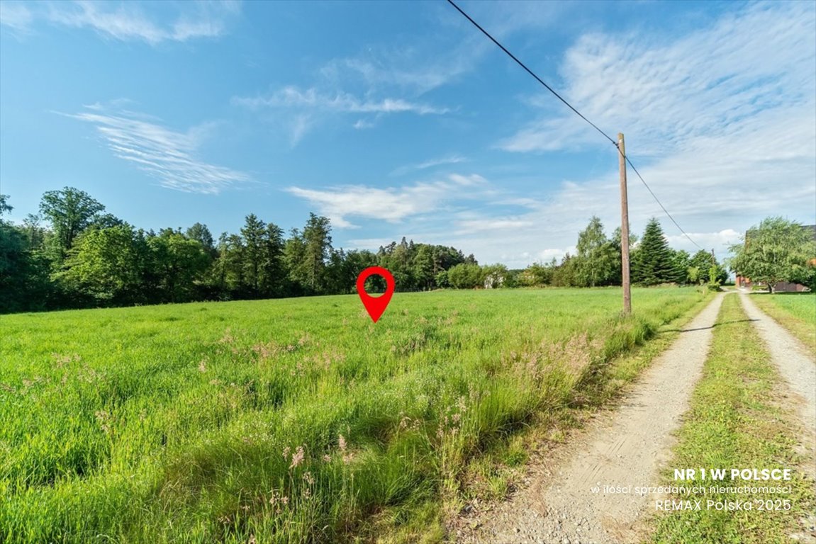 Działka budowlana 2168 m² z mediami, blisko natury i miasta polecam Kończyce Wielkie, Cieszyńska  2 168m2 Foto 1