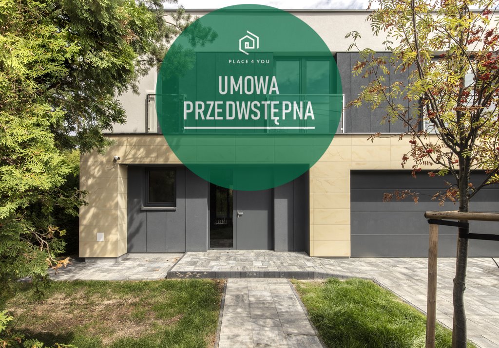 Nowoczesny dom z dużym ogrodem i garażem w Pruszkowie Pruszków, Kowalska  171m2 Foto 1