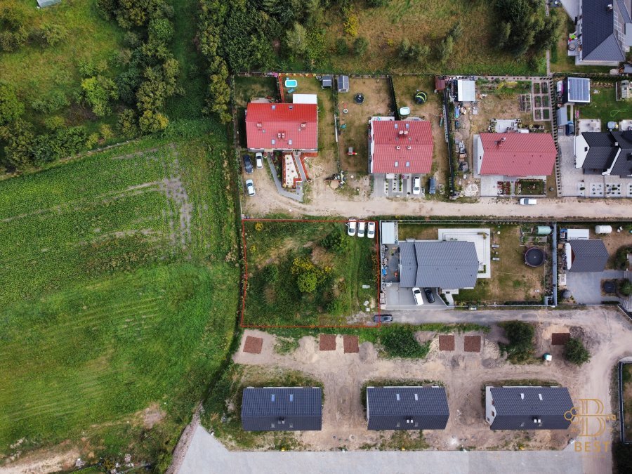 Działka budowlana na sprzedaż Grzędzice, Akacjowa  1 000m2 Foto 2