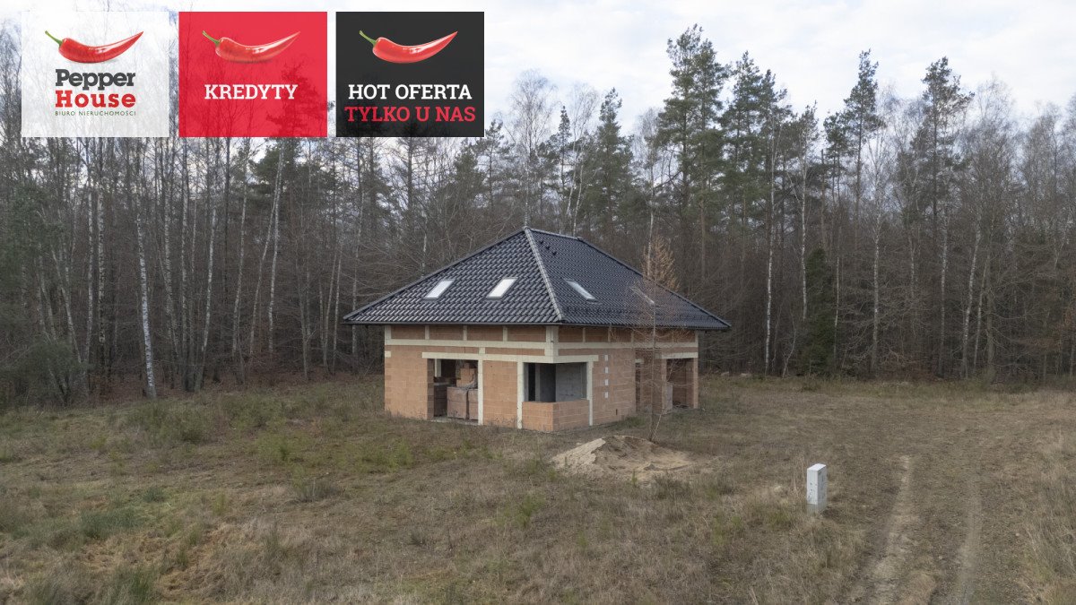 Działki z widokiem i rozpoczętą budową domu w Cewicach Cewice, Wrzosowa  140m2 Foto 1