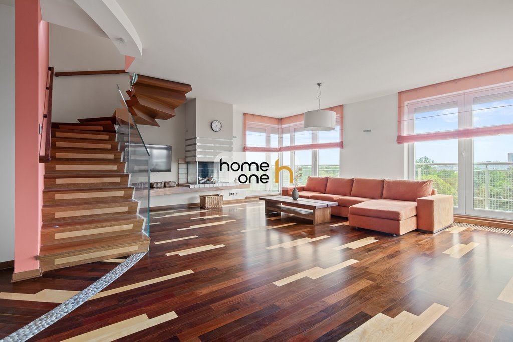 Dwupoziomowe 140 m² apartament premium z tarasem i kominkiem Warszawa, Mokotów, Łowicka  140m2 Foto 1