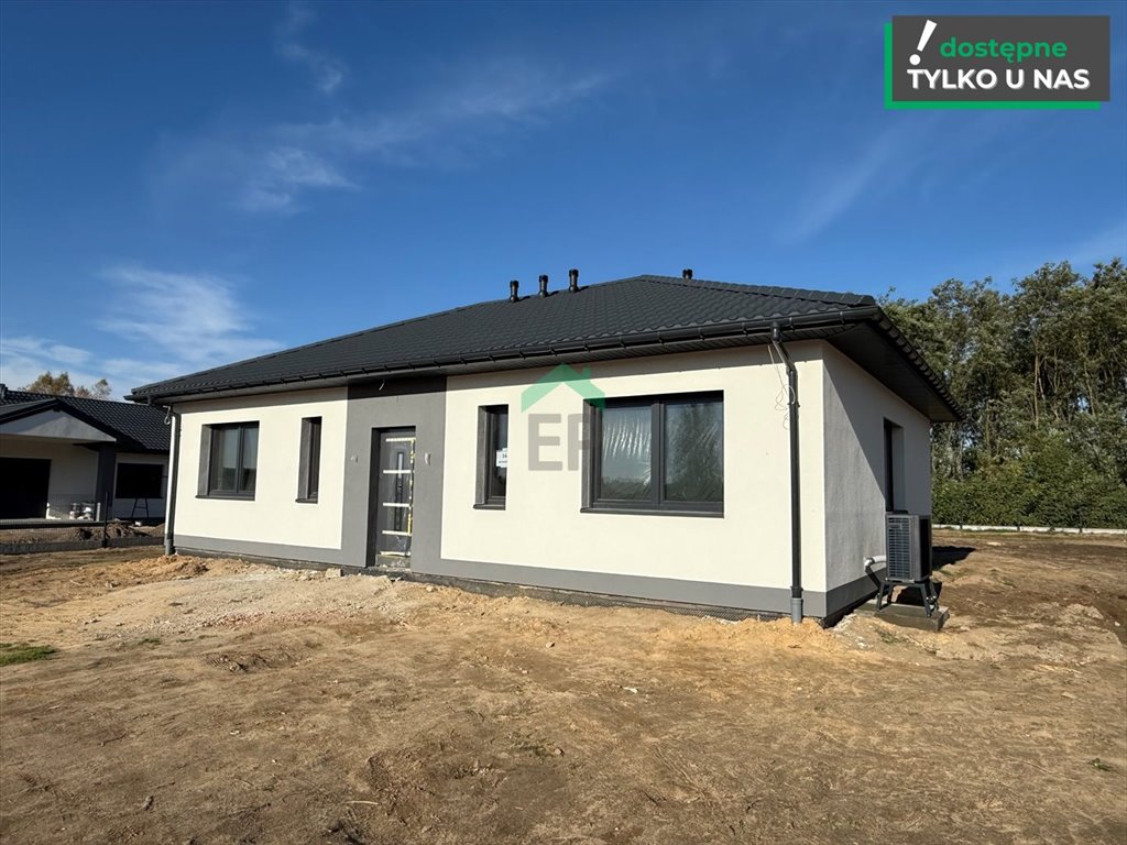 Nowoczesny dom 96 m2 z poddaszem i ogrzewaniem podłogowym Łysiec  96m2 Foto 1