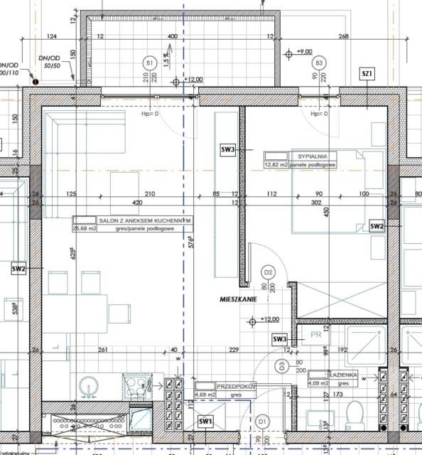 Mieszkanie dwupokojowe na sprzedaż Kołobrzeg, Centrum  47m2 Foto 10