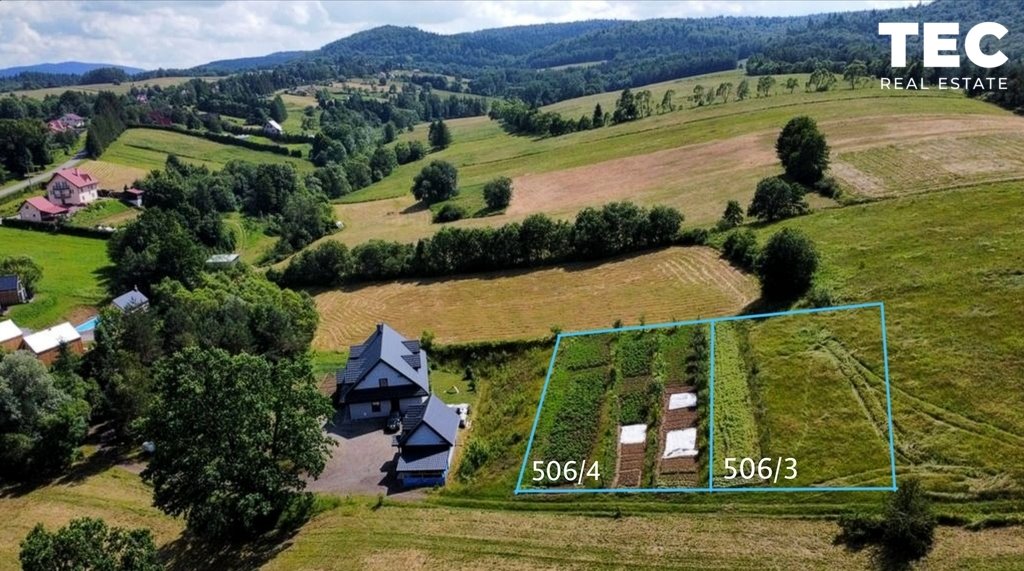 Działki budowlane w Bereżnicy Wyżnej, 948 m2, gotowe do zabudowy Bereżnica Wyżna  948m2 Foto 1