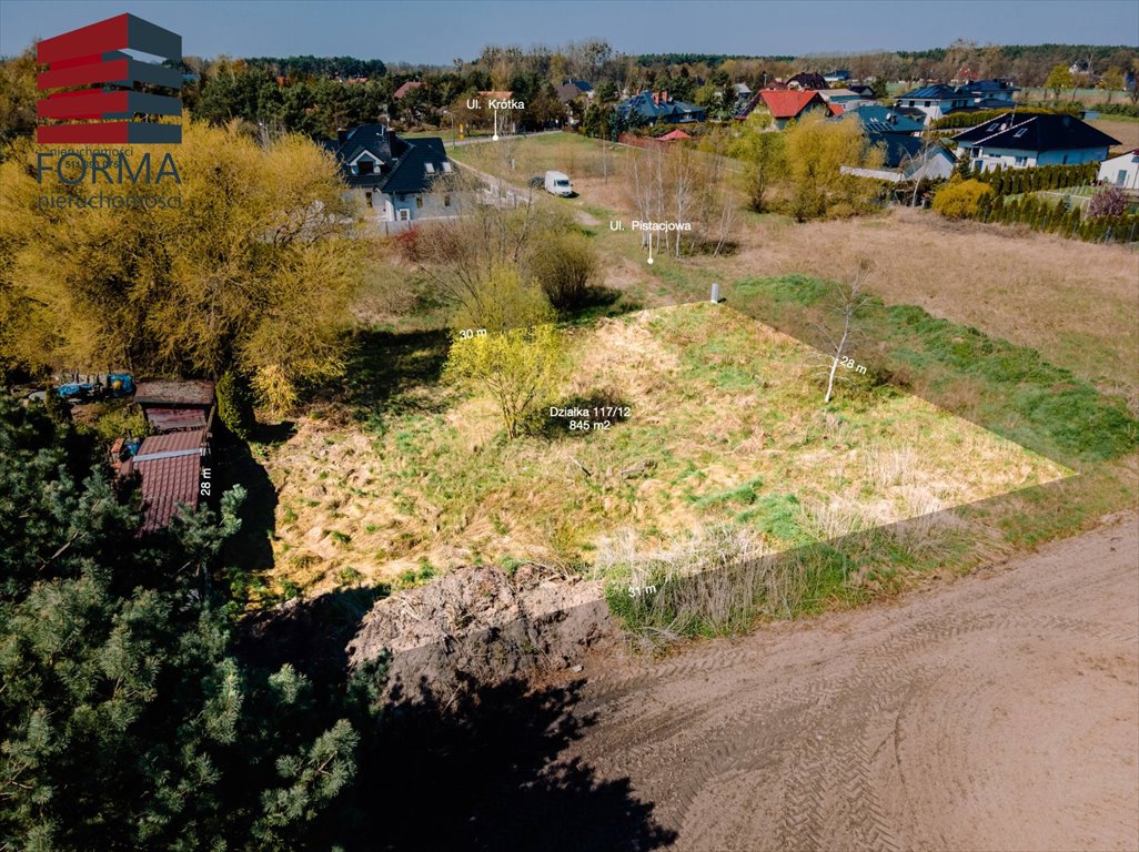 Działka budowlana na sprzedaż Więckowice  845m2 Foto 1