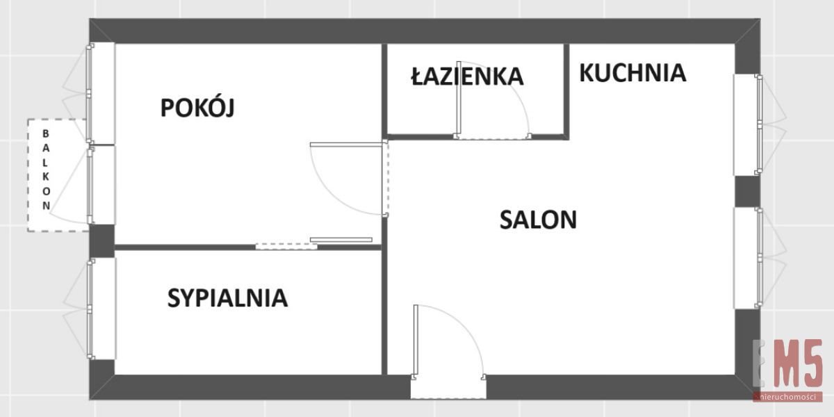 Mieszkanie trzypokojowe na sprzedaż Białystok, Białostoczek, Białostoczek  48m2 Foto 12