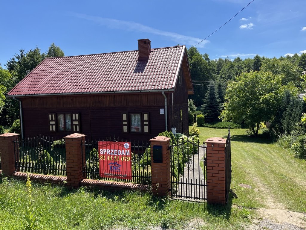 Urokliwy dom z tarasami i dostępem do rzeki Krępianka Lipa-Miklas  88m2 Foto 1