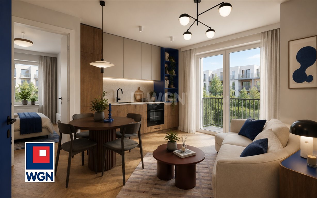 Zapraszam do nowoczesnego mieszkania 51 m² z loggią w Śródmieściu Wrocław, Śródmieście, Browarna  51m2 Foto 1