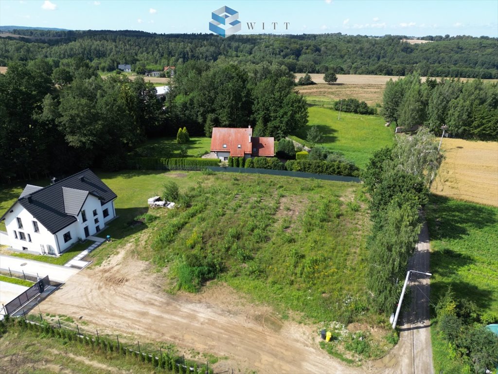 Działki budowlane w Kajkowie pod Ostródą, media, warunki zabudowy Ostróda  1 001m2 Foto 1