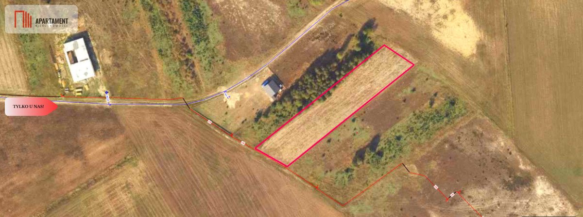 Sprzedam działkę 1845 m² pod dom w malowniczych Borach Tucholskich Okoniny Nadjeziorne  1 845m2 Foto 1