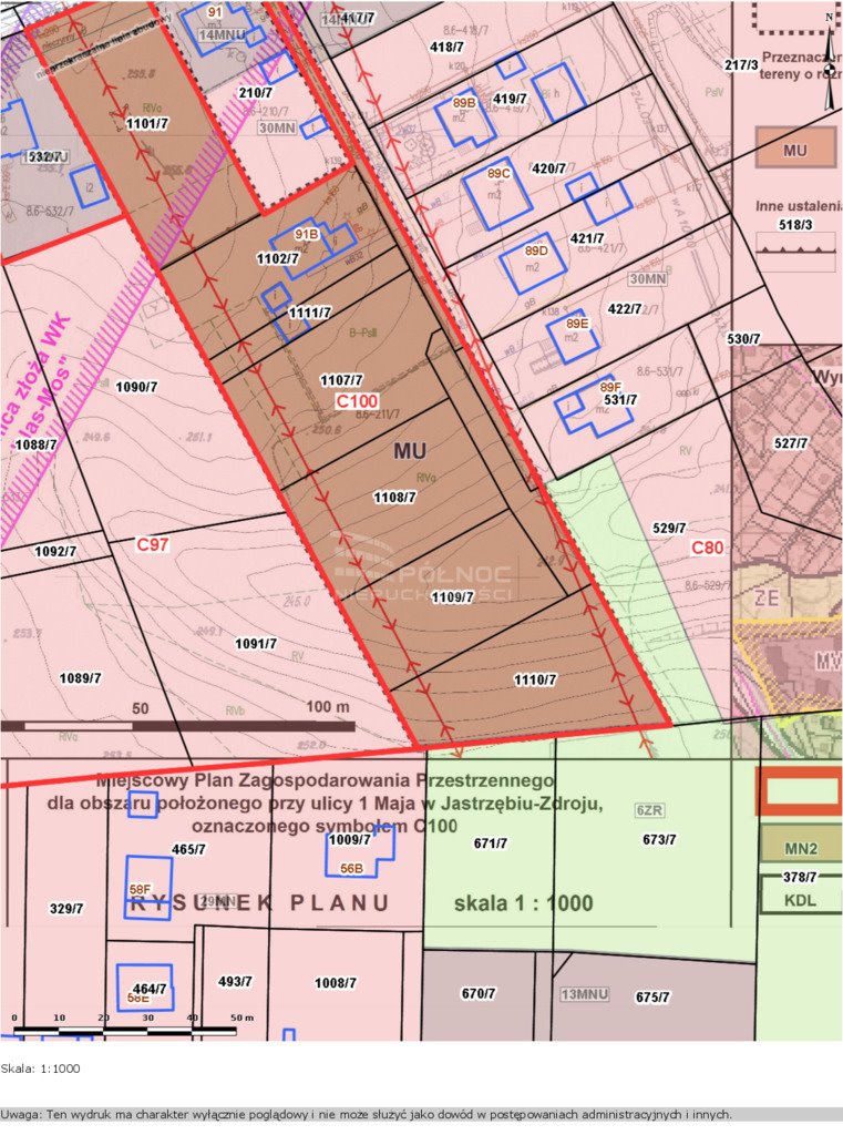 Działka budowlana na sprzedaż Jastrzębie-Zdrój  1 340m2 Foto 8