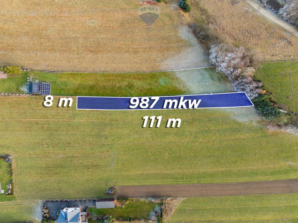 Działka budowlana na sprzedaż Ostrowsko  987m2 Foto 1