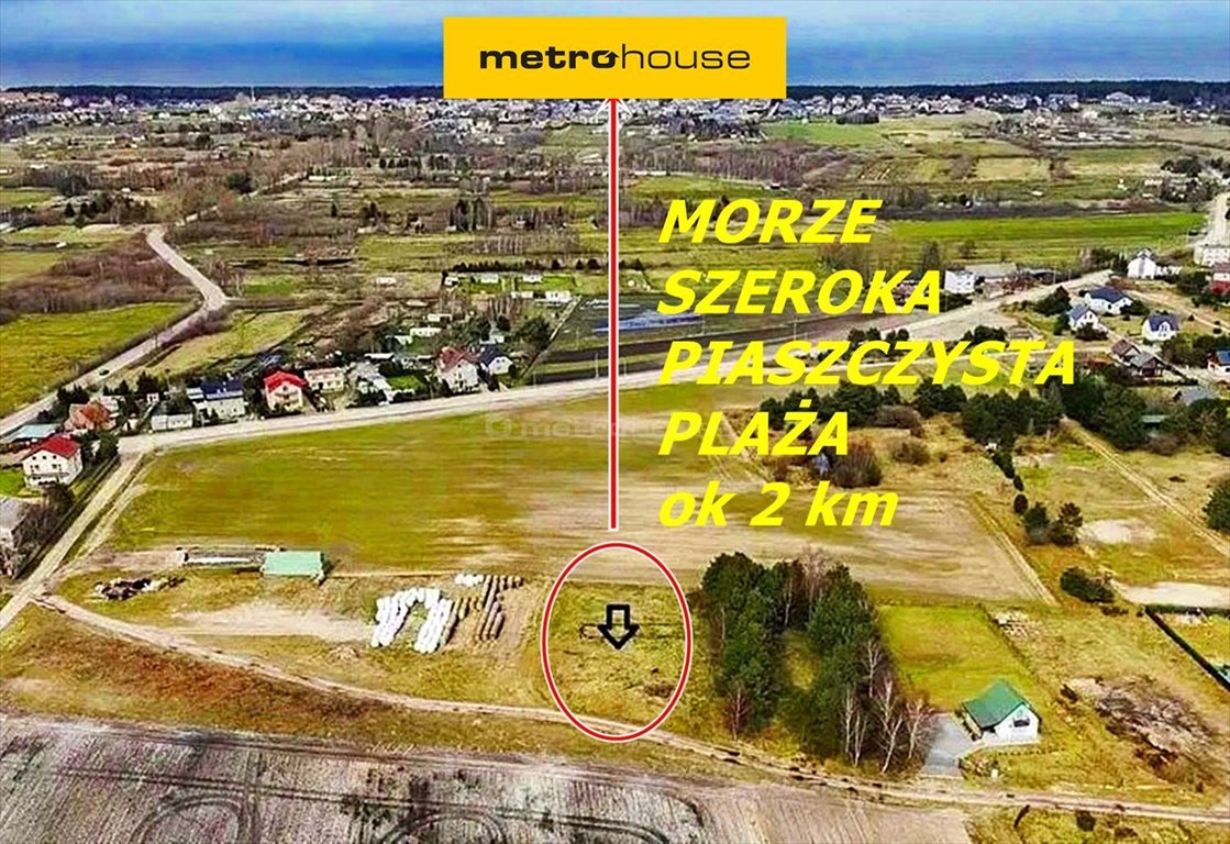 Działka budowlana na sprzedaż Ostrowo, Krokowska  1 500m2 Foto 1