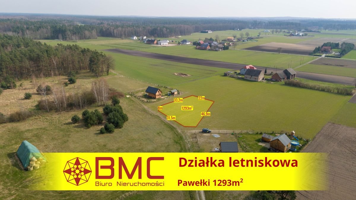 Działka budowlana na sprzedaż Pawełki  1 293m2 Foto 1