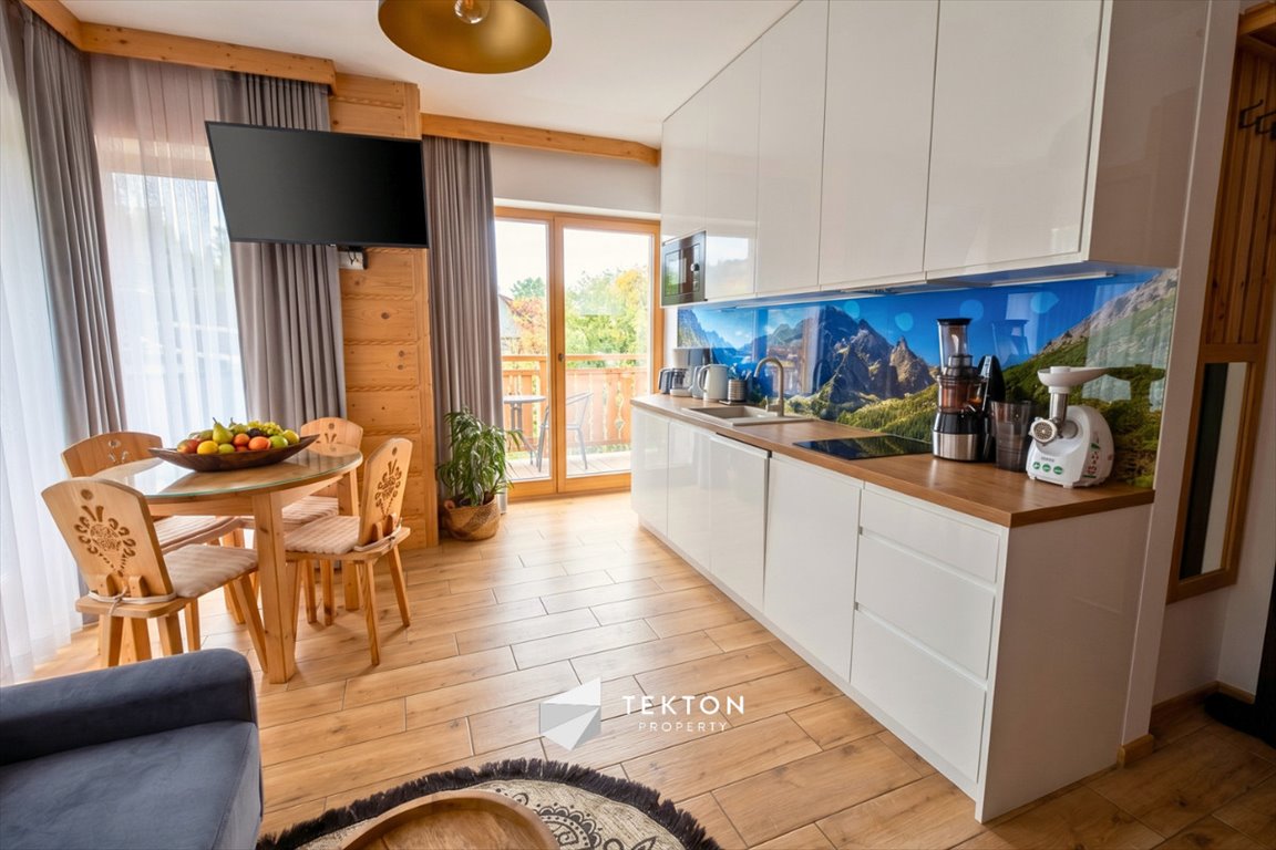 Urokliwy apartament 25m² z tarasem i garażem - polecam! Kościelisko, Sobiczkowa  25m2 Foto 1