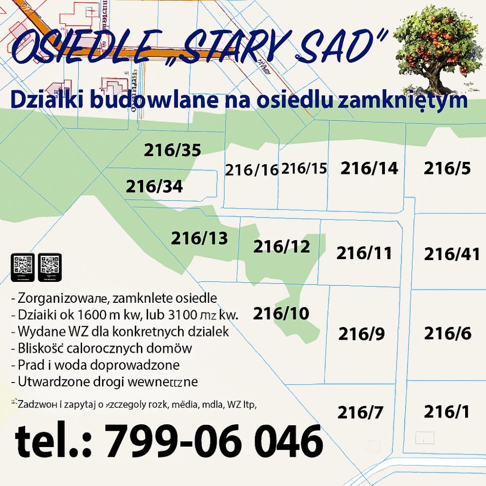 Działka budowlana na sprzedaż Nasielsk, Nasielsk, Topolowa  1 639m2 Foto 1