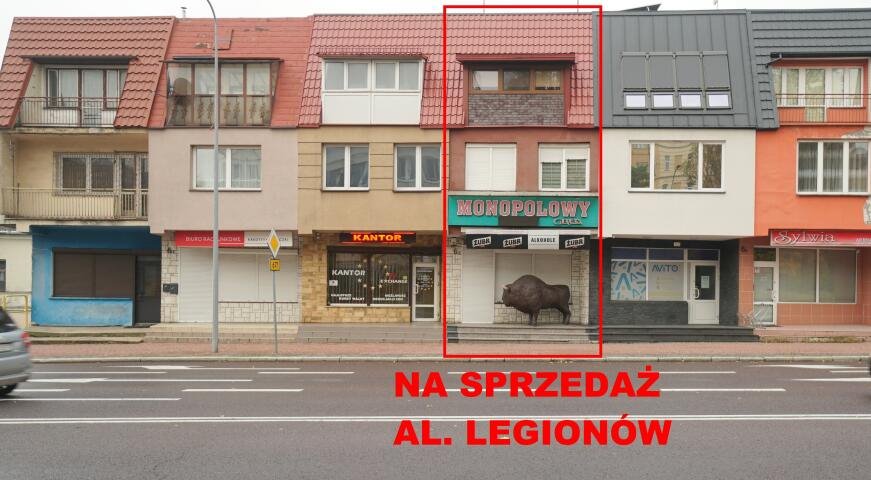 Zapraszam do domu z lokalem usługowym 140 m² w centrum Łomży Łomża, Aleja Legionów  140m2 Foto 1