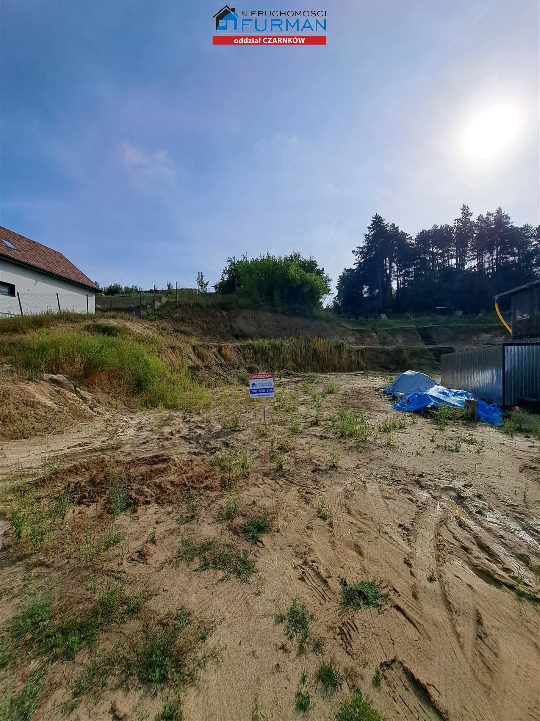 Działka budowlana na sprzedaż Czarnków  1 340m2 Foto 2