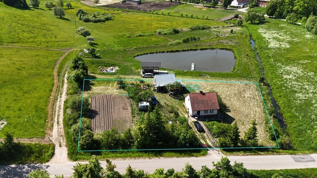Urokliwe siedlisko na Mazurach z dużą działką i potencjałem Skomack Wielki  100m2 Foto 1