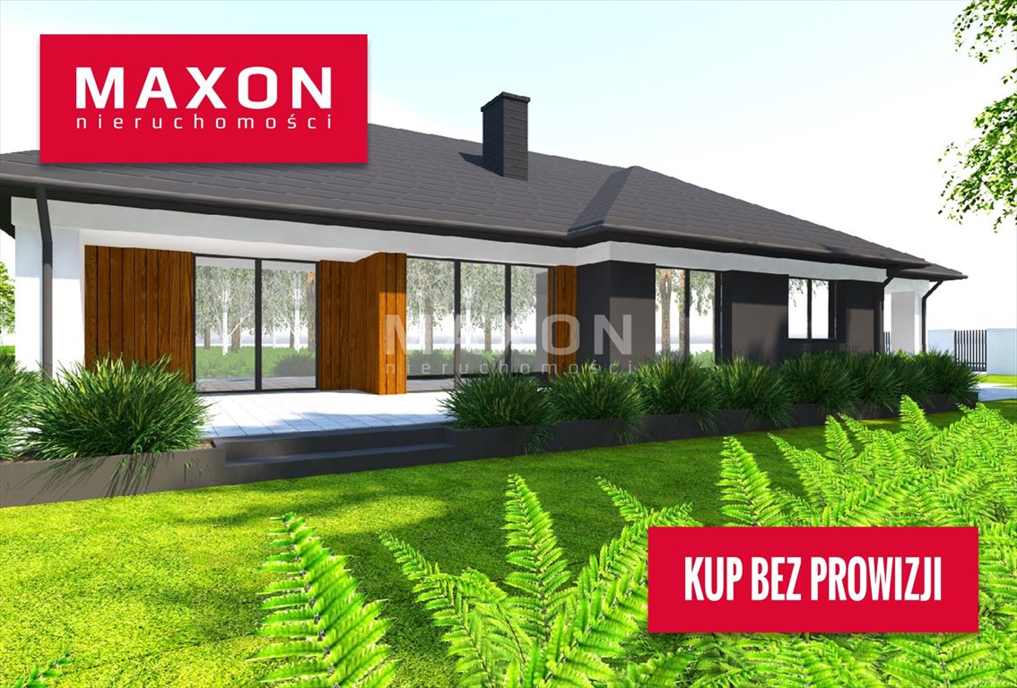 Nowoczesny dom parterowy z garażem, 164 m², Małopole Małopole, Emilianów  164m2 Foto 1