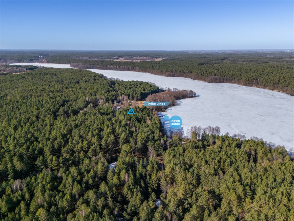 Działka nad jeziorem Kaszuby 5800 m² z własnym zejściem Bartoszylas, Ruda  5 800m2 Foto 1