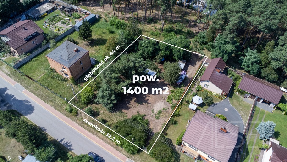 Zapraszam do zakupu działki 1400 m² z mediami i możliwością zabudowy Mostówka, Napoleońska  1 400m2 Foto 1