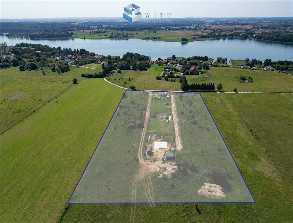 Działka 1001 m2 w Kątno z dostępem do jeziora i szlaków wodnych Kątno  1 001m2 Foto 1