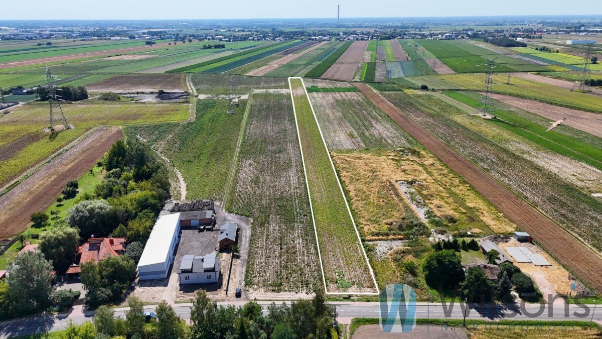 Działka 11 913 m² z planem zabudowy i rozwojem infrastruktury Pogroszew, Nowowiejska  11 913m2 Foto 1