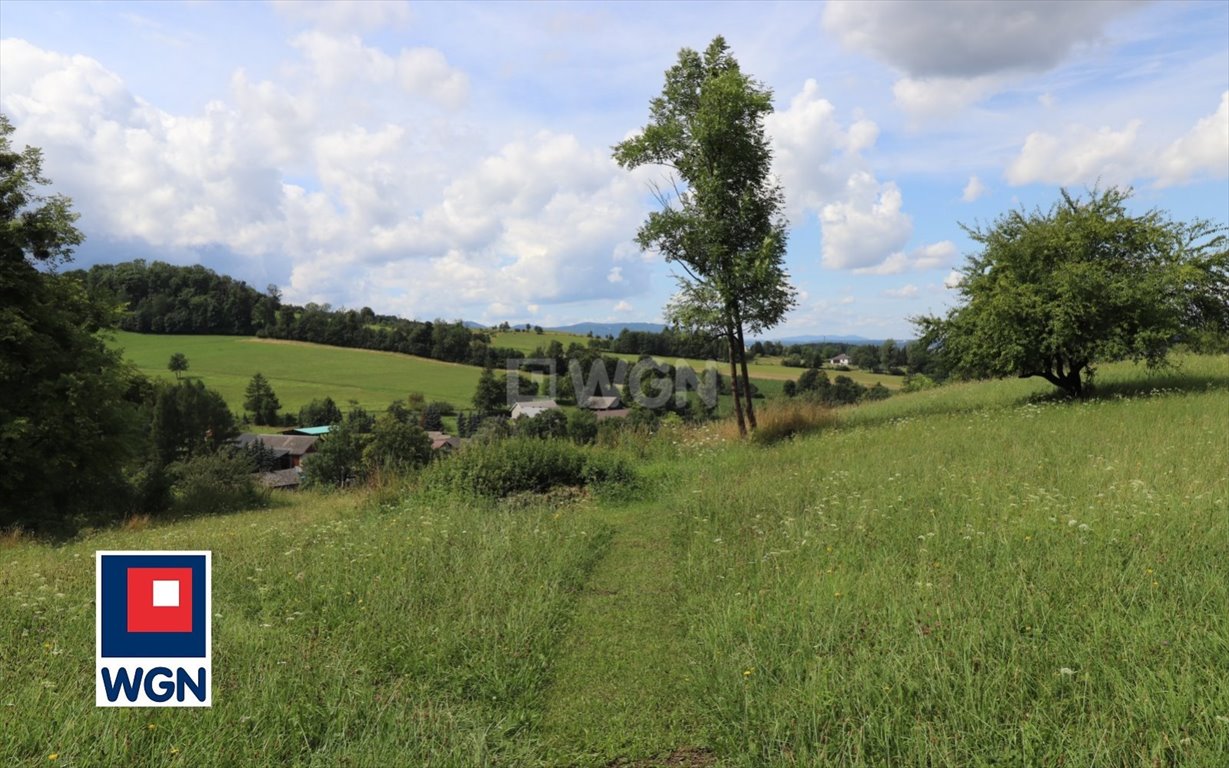 Działka budowlana z widokiem, media w granicy, Leszna Górna Leszna Górna  1 024m2 Foto 1