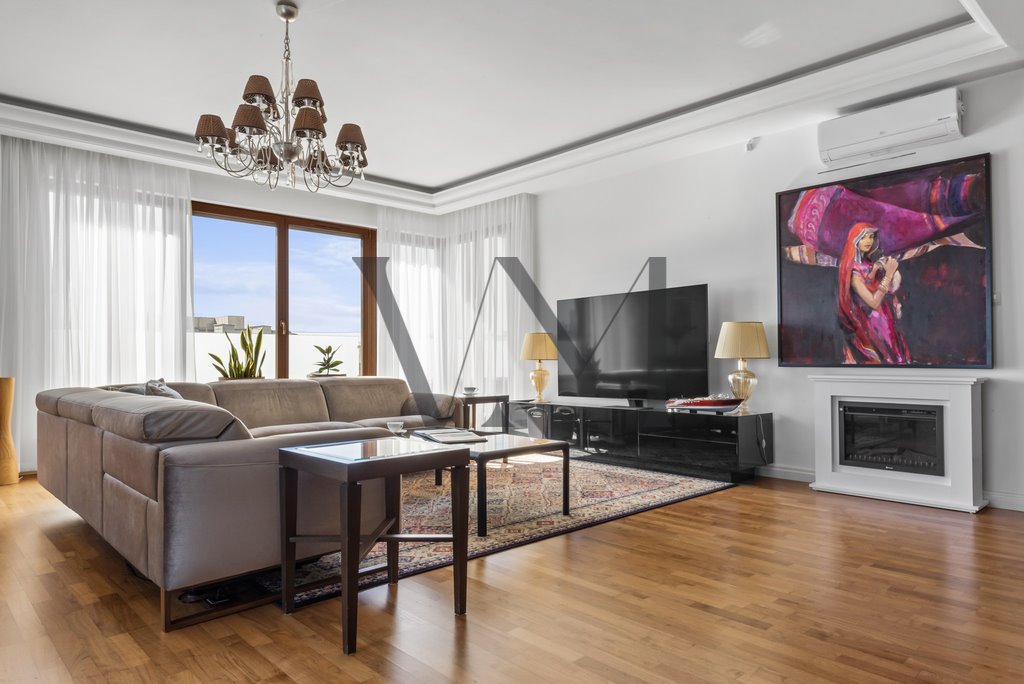 Mieszkanie czteropokojowe  na sprzedaż Warszawa, Wilanów, Sarmacka  147m2 Foto 1