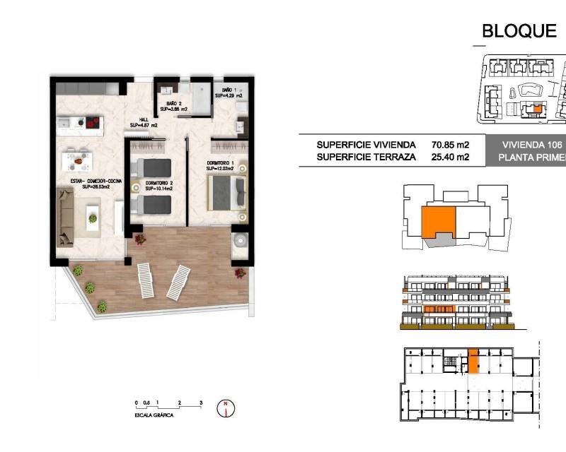 Mieszkanie dwupokojowe na sprzedaż Hiszpania, Orihuela, Hiszpania, Los Altos  70m2 Foto 35