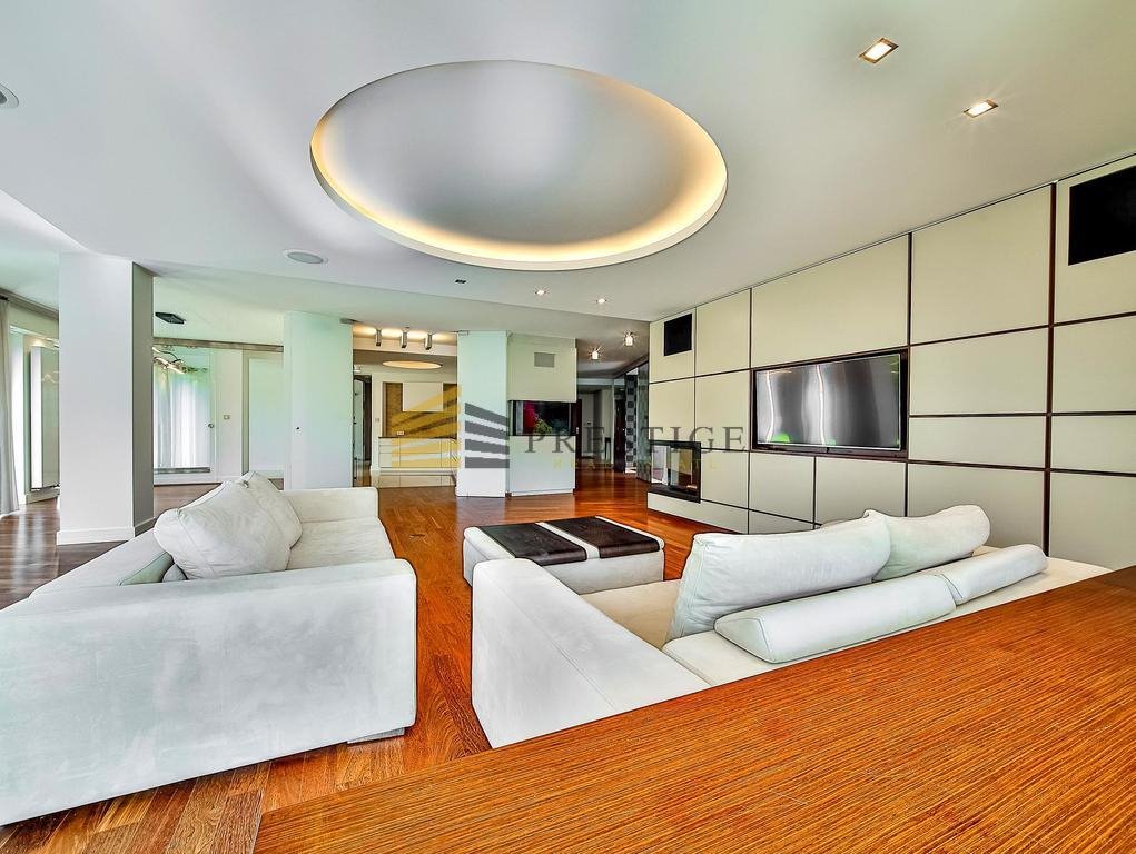 Ekskluzywny apartament 260 m2 z ogrodem i kinem w Mokotowie Warszawa, Mokotów, Zbyszka Cybulskiego  260m2 Foto 1
