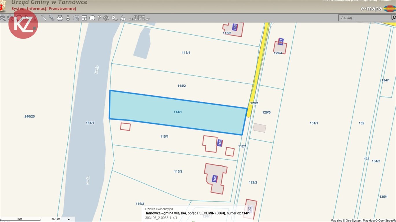 Działka budowlana na sprzedaż Plecemin  2 150m2 Foto 1