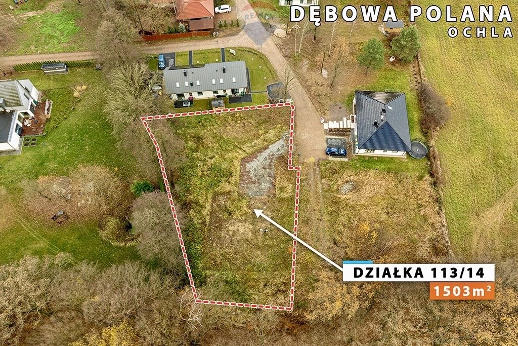 Działka budowlana na sprzedaż Zielona Góra, Ochla, Ochla-Dębowa Polana  1 503m2 Foto 11