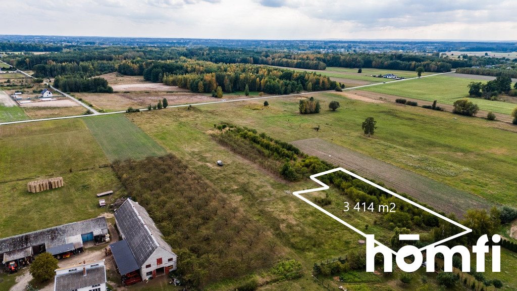 Działka 3414 m² z warunkami zabudowy w Dąbrówce Nagórnej Dąbrówka Nagórna-Wieś  3 414m2 Foto 1
