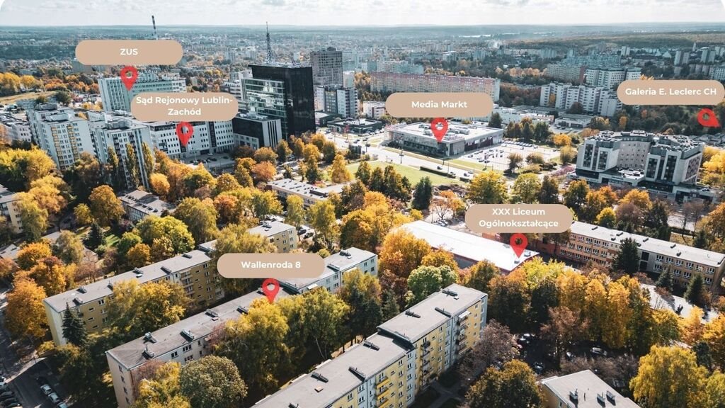 Kawalerka na sprzedaż Lublin, Lsm, Konrada Wallenroda 8  29m2 Foto 11