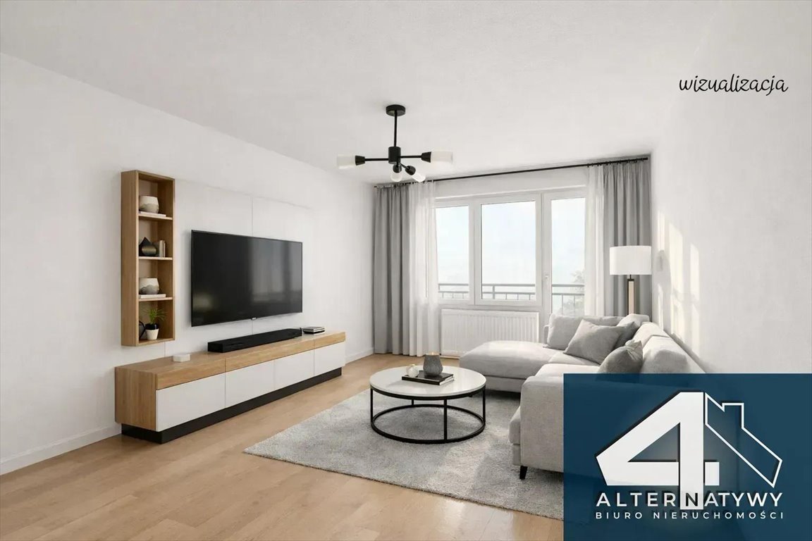 Na sprzedaż przestronne 3-pokojowe mieszkanie z widokiem na miasto Łódź, Piekarska 8  58m2 Foto 1
