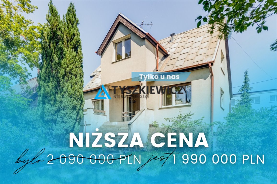 Ekskluzywny dom w Orłowie z 6 pokojami i działką 463 m2 Gdynia, Orłowo, ks. Stanisława Zawackiego  220m2 Foto 1