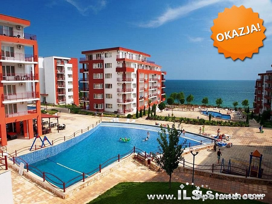Kompaktowe 29 m² z umeblowaniem, widoki na morze! Bułgaria, Sveti Vlas Panorama Fort Beach, PANORAMA FORT BEACH  29m2 Foto 1