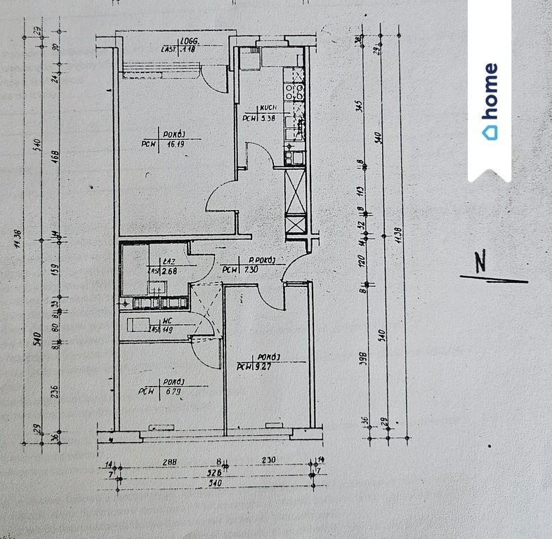 Mieszkanie trzypokojowe na sprzedaż Warszawa, Wola  51m2 Foto 19