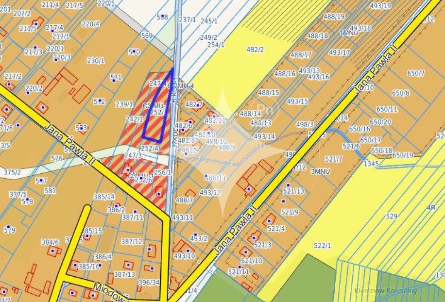 Działka 1589 m² pod inwestycję w Sitkach, blisko Warszawy Sitki, Jana Pawła II  1 589m2 Foto 1