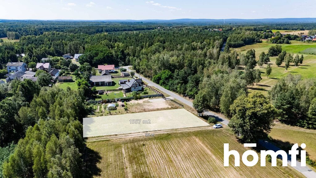 Działka budowlana 1557 m² w Jankowicach – spokojna okolica Jankowice  1 557m2 Foto 1