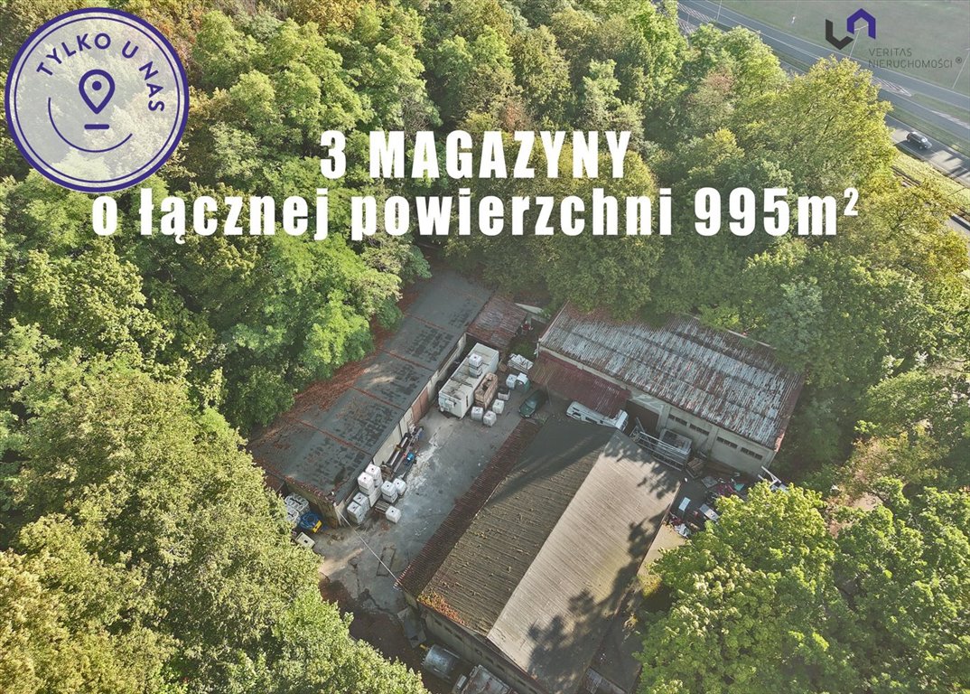 Polecam teren z halami magazynowymi 995 m² w Bytomiu Bytom, Karb  995m2 Foto 1