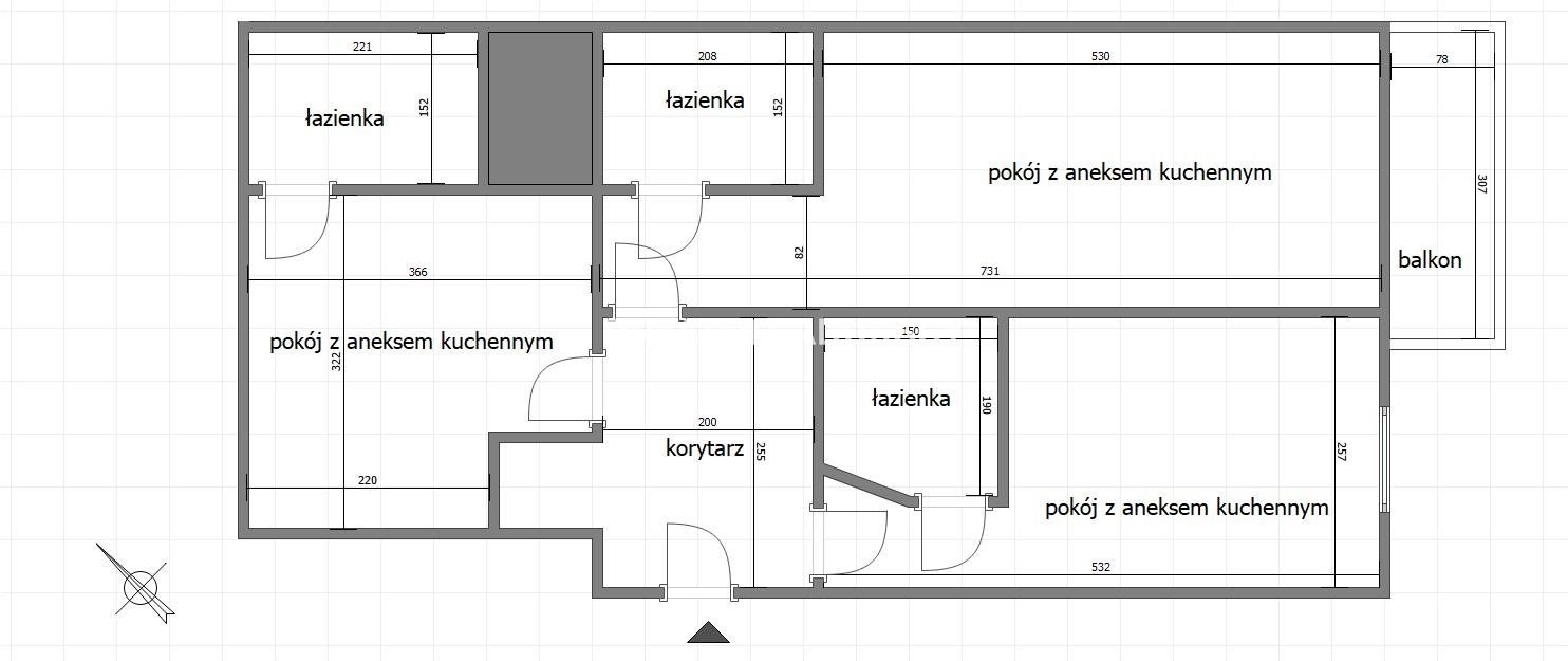 Mieszkanie trzypokojowe na sprzedaż Kraków, Nowa Huta, Nowa Huta, Osiedle Jagiellońskie  54m2 Foto 6