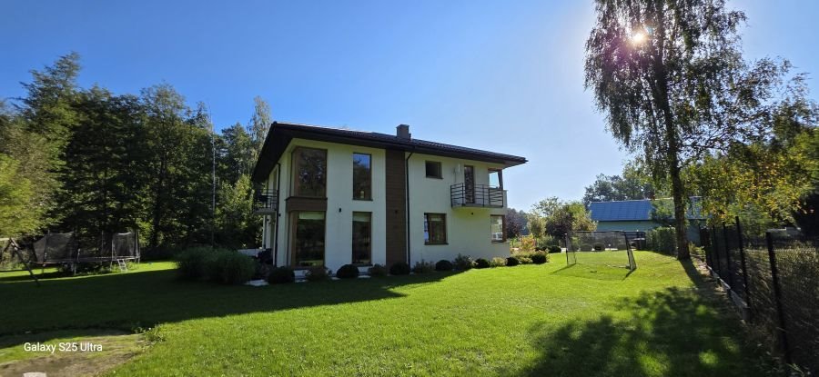 Nowoczesny dom 2018 z lasem, 6 pokoi, garaż, ogrzewanie Góra Kalwaria-okolica  444m2 Foto 1