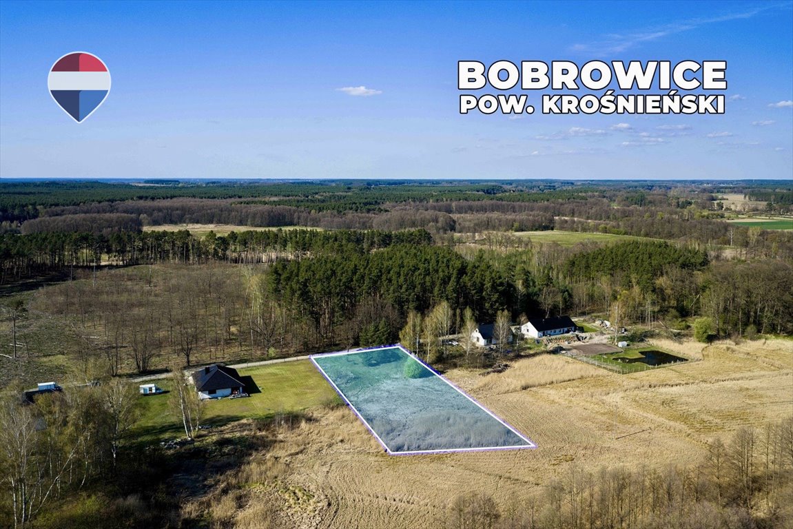Do sprzedania działka 3658 m² z warunkami zabudowy w Bobrowicach Bobrowice  3 658m2 Foto 1