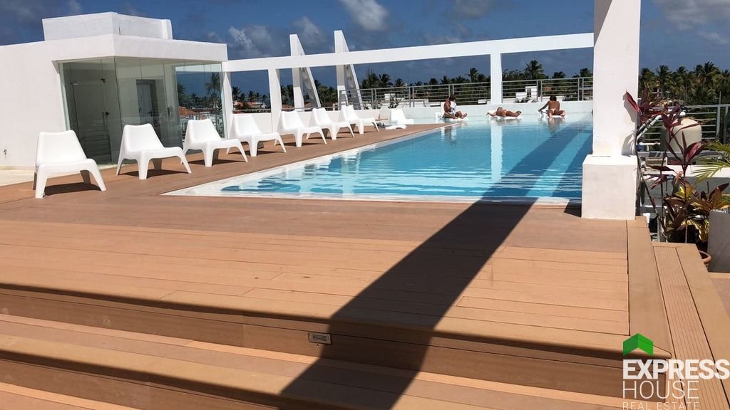 Nowoczesny apartament 46m² z basenem na dachu i parkingiem Dominikana, Los Corales  46m2 Foto 1