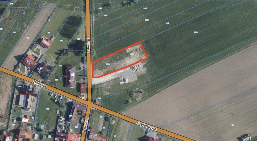 Działki pod dom z mediami, blisko miasta – 20 ar, Opole Opole, Barwna  2 000m2 Foto 1